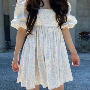 Selkie the Funfetti Puff Dress